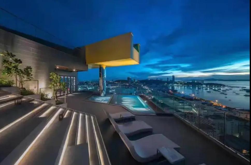 The Edge Central Pattaya Seaview With Infinity Pool & Free Netflix Exteriér fotografie