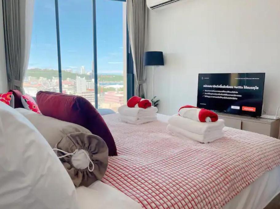 The Edge Central Pattaya Seaview With Infinity Pool & Free Netflix Exteriér fotografie