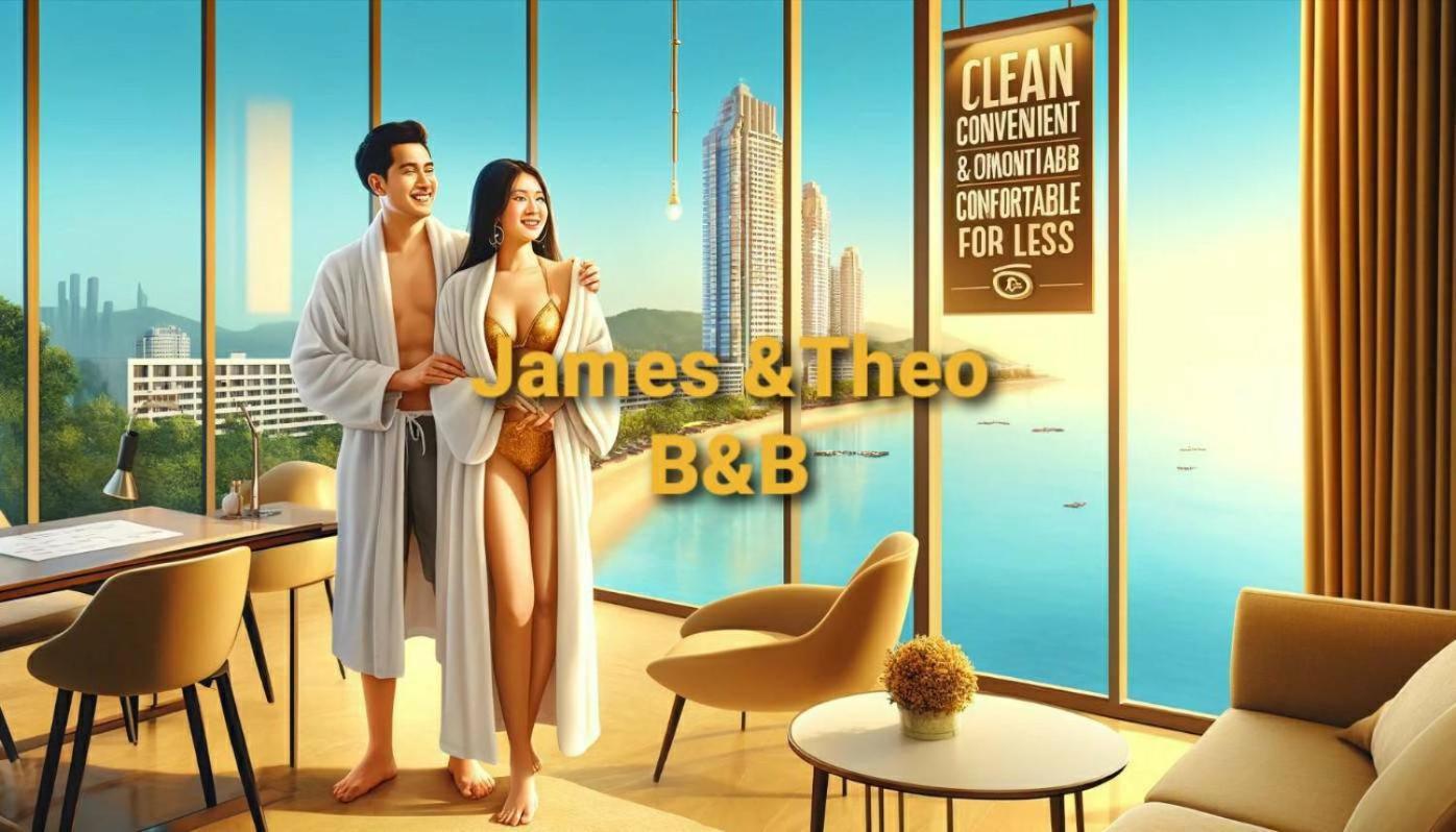 The Edge Central Pattaya Seaview With Infinity Pool & Free Netflix Exteriér fotografie
