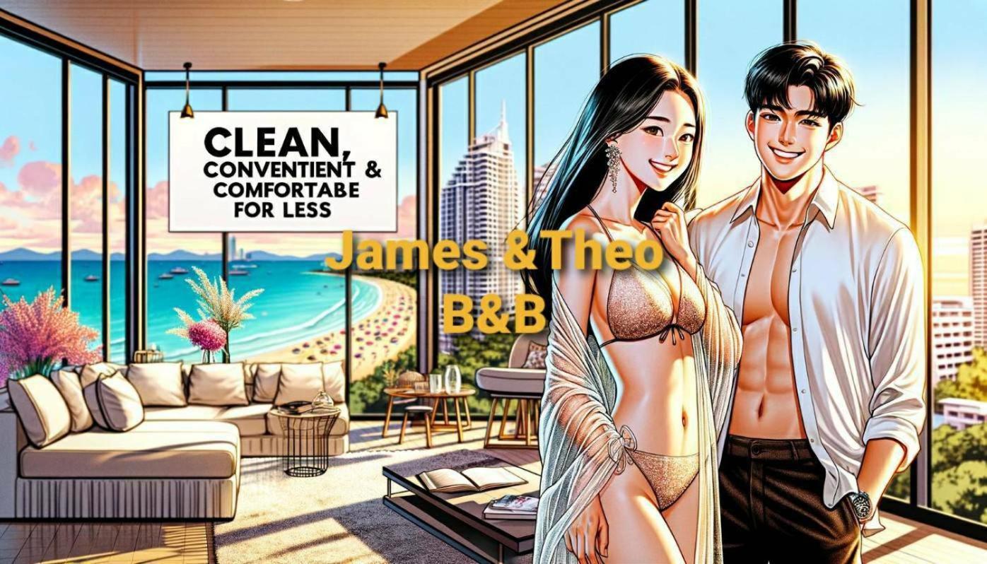 The Edge Central Pattaya Seaview With Infinity Pool & Free Netflix Exteriér fotografie